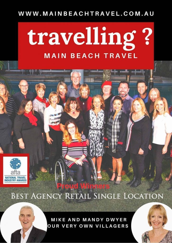 Main Beach Travel providing Villagers with exceptional deals and service