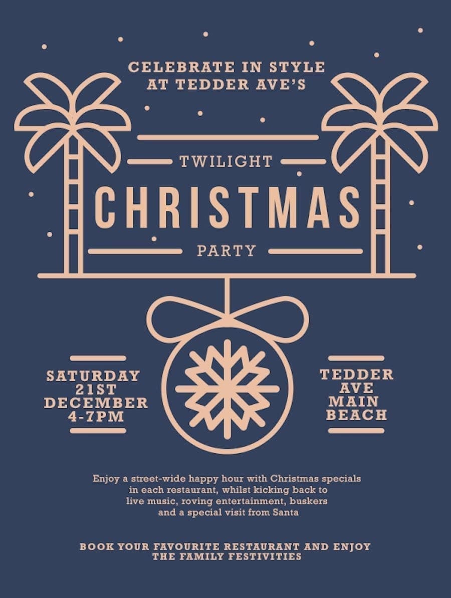 Celebrate in Style at Tedder's Twilight Christmas Party