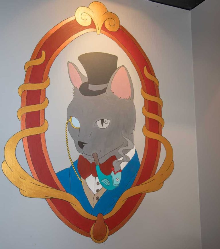 SirCatMural 768x868